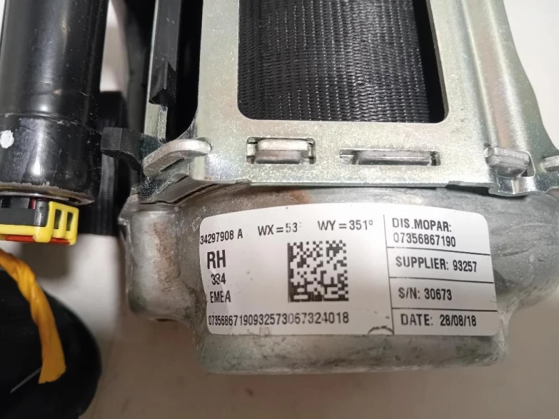 Cintura DI Sicurezza Sedile POST DX 34297908 A Fiat 500X 2018