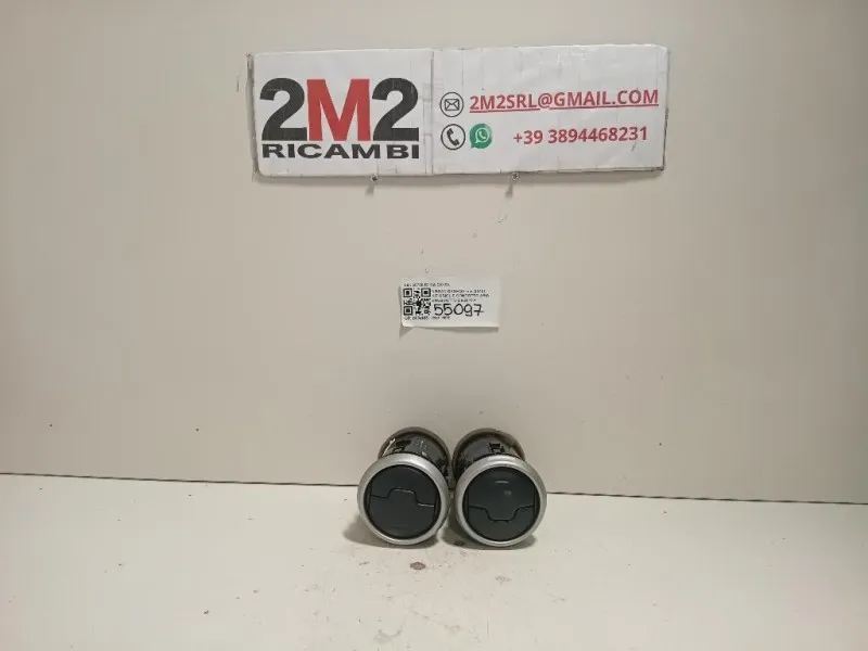 KIT Griglie Condotto ARIA Cruscotto 68760JD10A DX+SX Nissan Qashqai I 2010