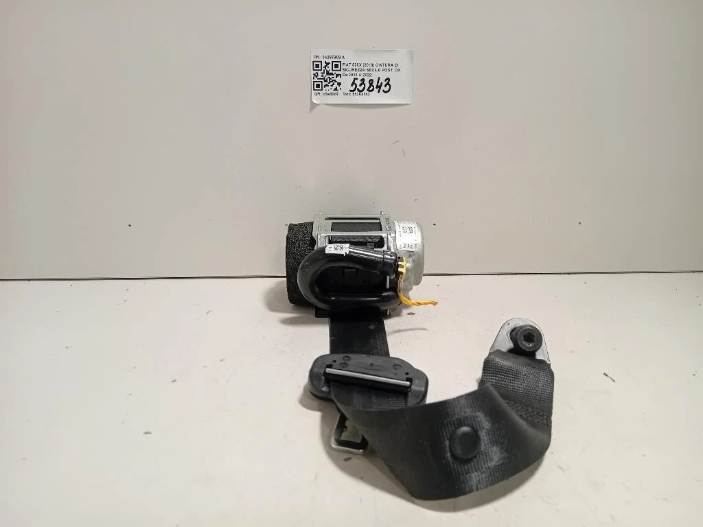 Cintura DI Sicurezza Sedile POST DX 34297908 A Fiat 500X 2018