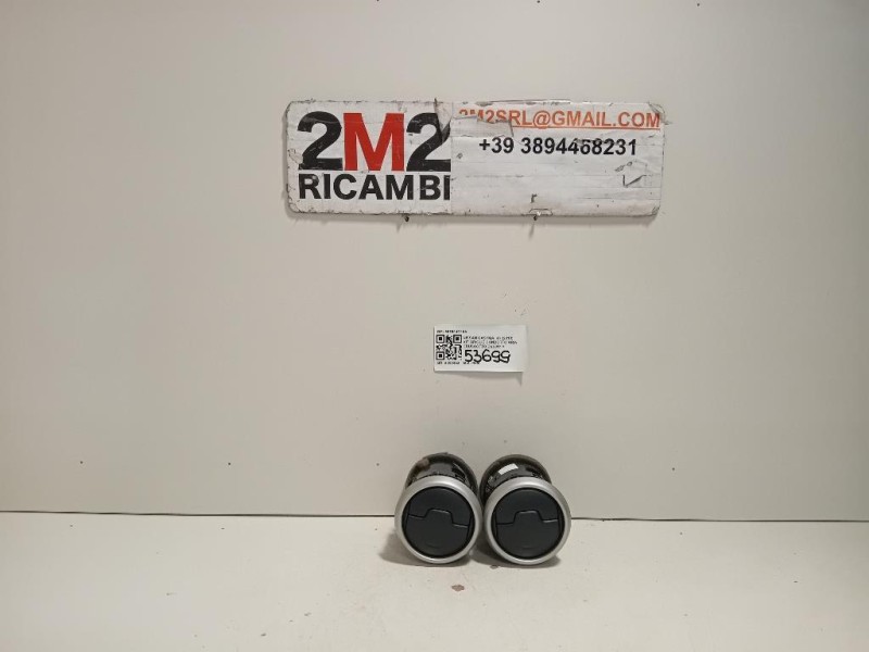 KIT Griglie Condotto ARIA Cruscotto 68760JD10A Nissan Qashqai I 2010