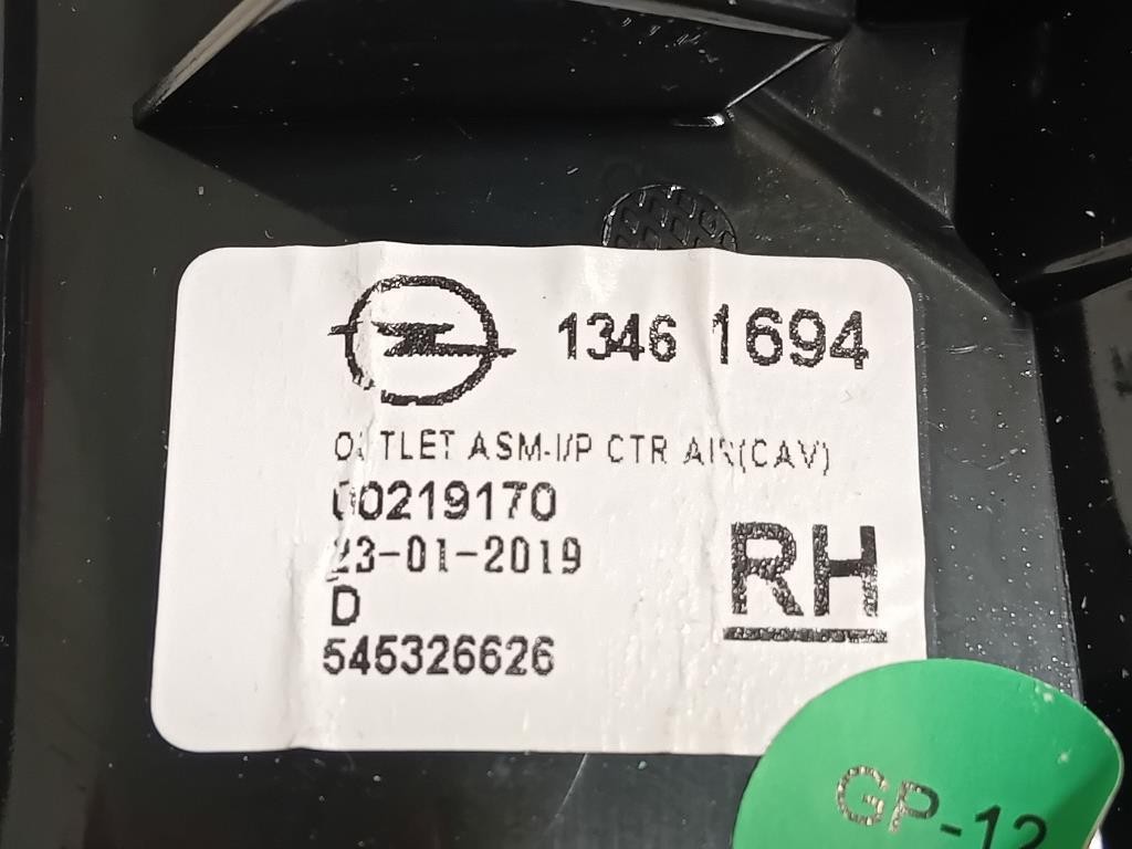 KIT Griglie Condotto ARIA Cruscotto 1346169313461694 DX+SX Opel Crossland X 2017