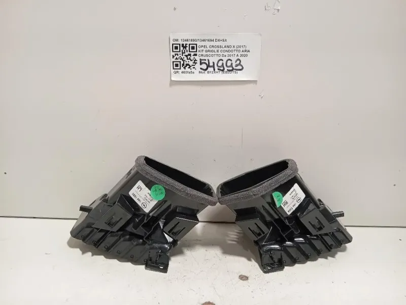 KIT Griglie Condotto ARIA Cruscotto 1346169313461694 DX+SX Opel Crossland X 2017