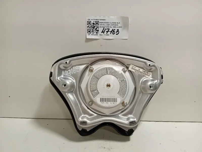 Air-bag Guidatore A17046021989B51 Mercedes Classe SLK R170 1997