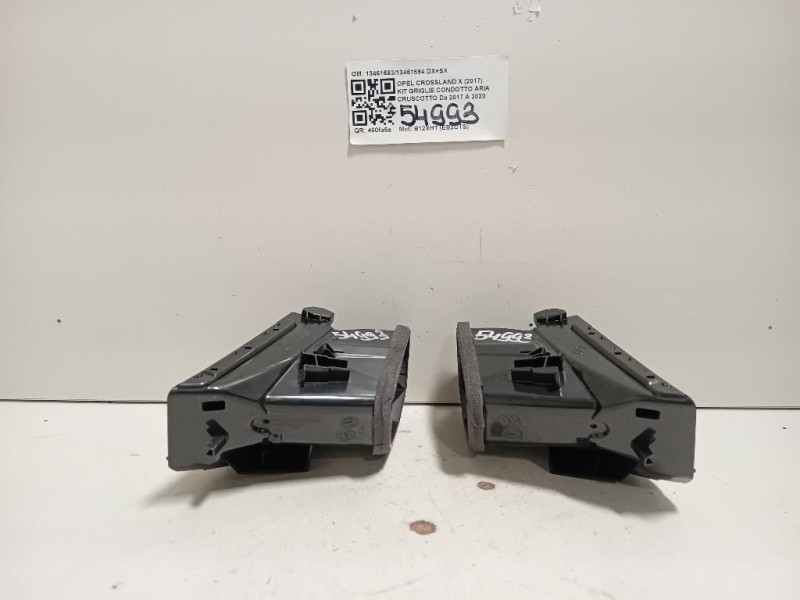 KIT Griglie Condotto ARIA Cruscotto 1346169313461694 DX+SX Opel Crossland X 2017