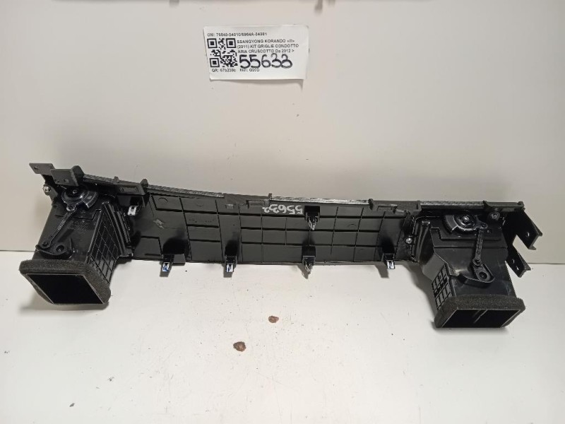 KIT Griglie Condotto ARIA Cruscotto 76540-340106964A-34001 Ssangyong Korando III 2011