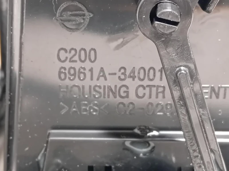 KIT Griglie Condotto ARIA Cruscotto 6961-340016963A-34001 Ssangyong Korando III 2011