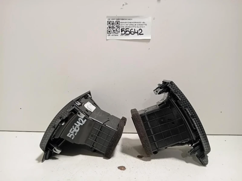 KIT Griglie Condotto ARIA Cruscotto 6961-340016963A-34001 Ssangyong Korando III 2011