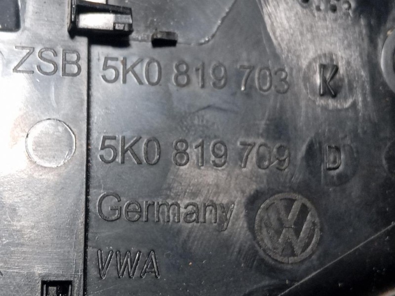 KIT Griglie Condotto ARIA Cruscotto 5K0 819 710 Volkswagen GOLF V Variant 2007