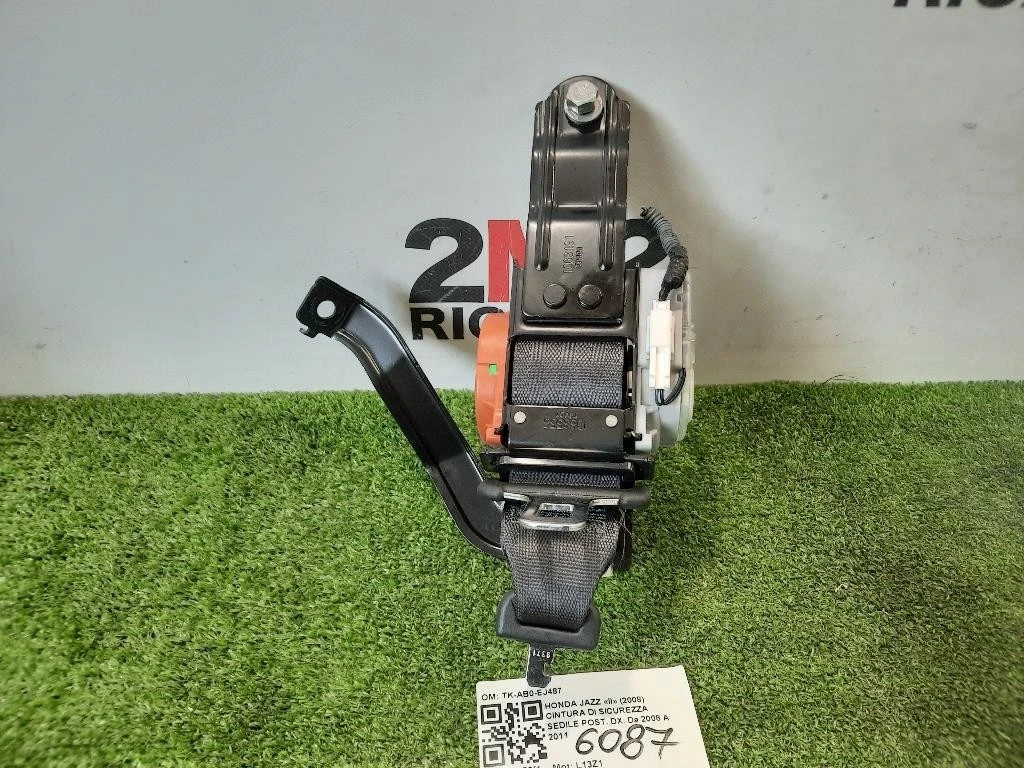 Cintura DI Sicurezza Sedile POST DX TK-AB0-EJ487 Honda JAZZ II 2008