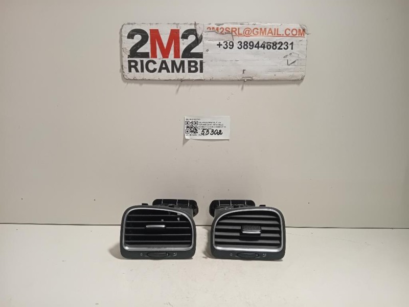 KIT Griglie Condotto ARIA Cruscotto 5K0 819 710 Volkswagen GOLF V Variant 2007