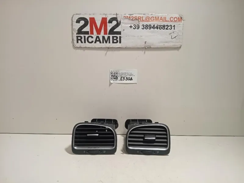 KIT Griglie Condotto ARIA Cruscotto 5K0 819 710 Volkswagen GOLF V Variant 2007