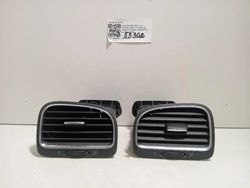 KIT Griglie Condotto ARIA Cruscotto 5K0 819 710 Volkswagen GOLF V Variant 2007