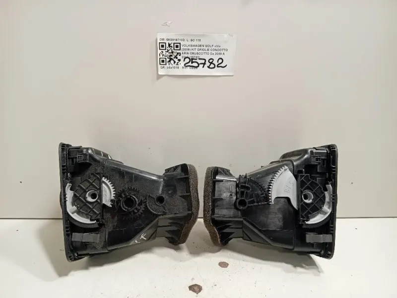 KIT Griglie Condotto ARIA Cruscotto 5K0819710D Volkswagen GOLF VI 2009