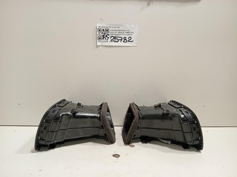 KIT Griglie Condotto ARIA Cruscotto 5K0819710D Volkswagen GOLF VI 2009