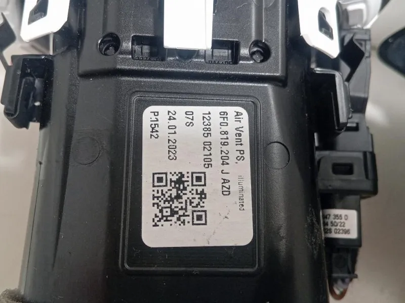 KIT Griglie Condotto ARIA Cruscotto 8F0 820 951 D Volkswagen Touran III 2010