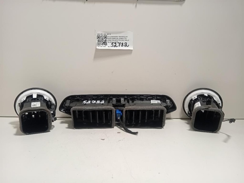 KIT Griglie Condotto ARIA Cruscotto 8F0 820 951 D Volkswagen Touran III 2010