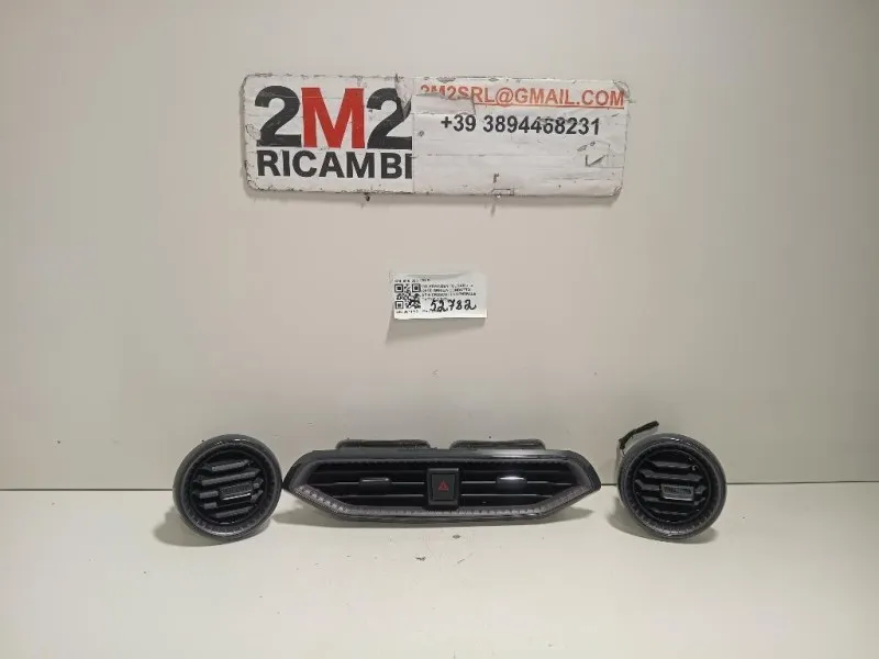 KIT Griglie Condotto ARIA Cruscotto 8F0 820 951 D Volkswagen Touran III 2010