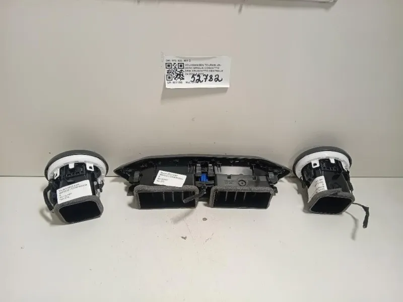 KIT Griglie Condotto ARIA Cruscotto 8F0 820 951 D Volkswagen Touran III 2010