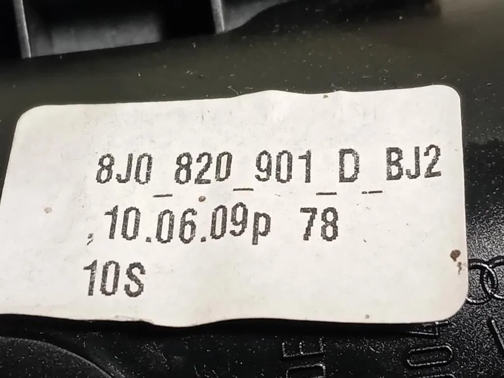 KIT Griglie Condotto ARIA Cruscotto Centrale 8P0820901 KIT Audi TT 8J3 2007