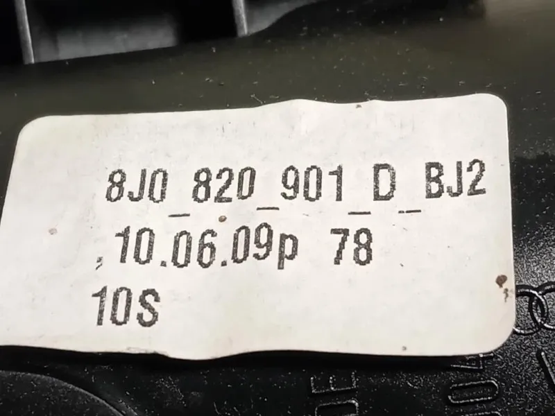 KIT Griglie Condotto ARIA Cruscotto Centrale 8P0820901 KIT Audi TT 8J3 2007