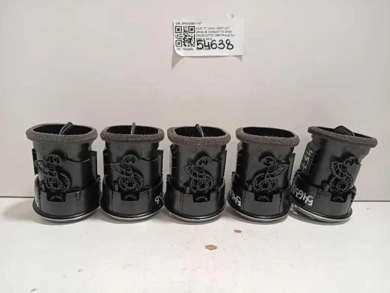 KIT Griglie Condotto ARIA Cruscotto Centrale 8P0820901 KIT Audi TT 8J3 2007