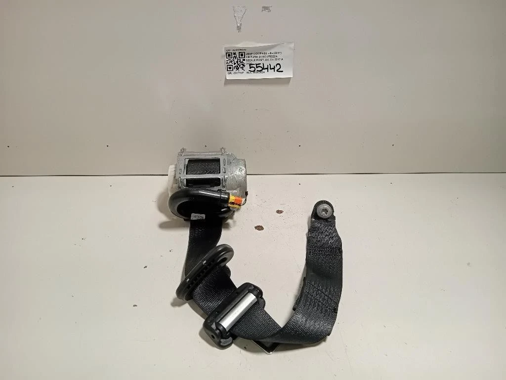 Cintura DI Sicurezza Sedile POST DX 024105400 Jeep Compass III 2017