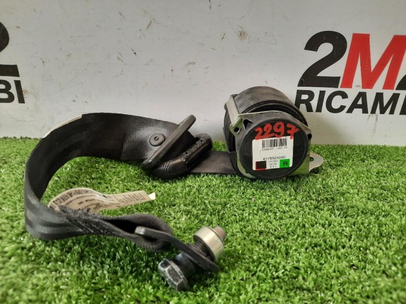 Cintura DI Sicurezza Sedile POST DX 735577178 Lancia Ypsilon III 2011