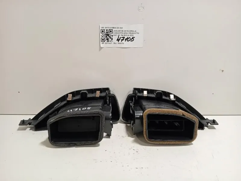 KIT Griglie Condotto ARIA Cruscotto Centrale GX73-018B09 DX+SX Jaguar XE 2015