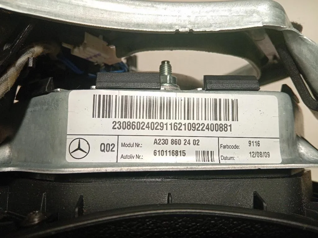Air-bag Guidatore A2308602402 Mercedes Classe SLK R171 2004