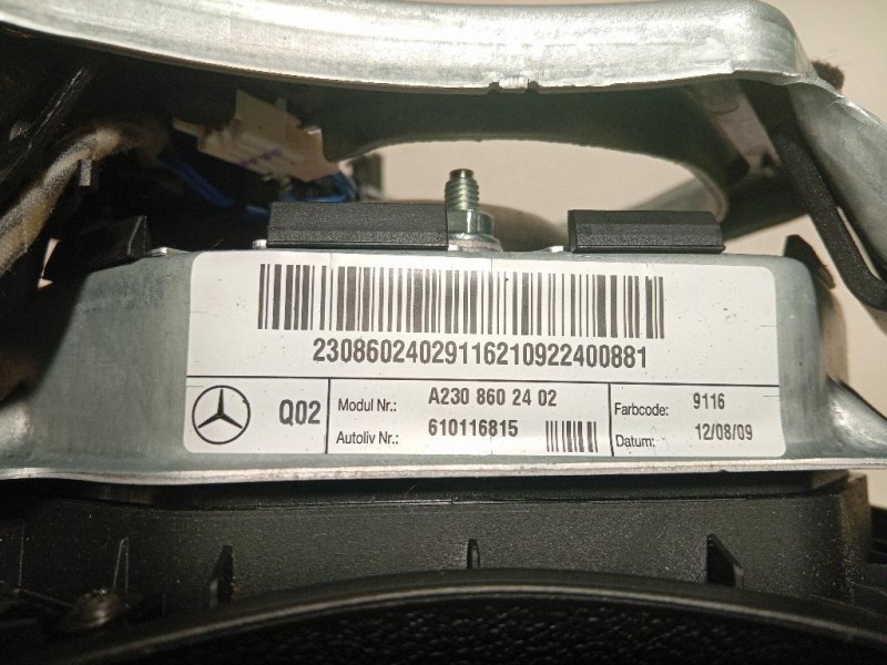 Air-bag Guidatore A2308602402 Mercedes Classe SLK R171 2004