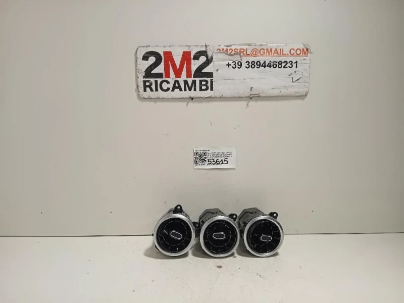 KIT Griglie Condotto ARIA Cruscotto Centrale A17783063007 Mercedes Classe A W177 2018