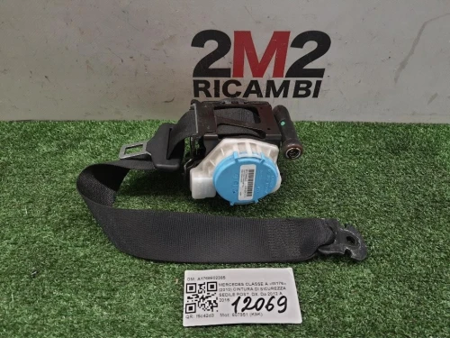 Cintura DI Sicurezza Sedile POST DX A1768602385 Mercedes Classe A W176 2013