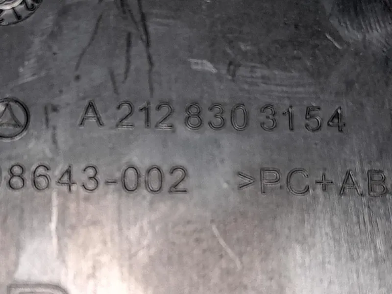 KIT Griglie Condotto ARIA Cruscotto Centrale A2128303154 Mercedes Classe E W212 2009