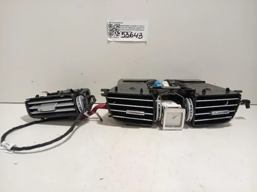 KIT Griglie Condotto ARIA Cruscotto Centrale A2128303154 Mercedes Classe E W212 2009