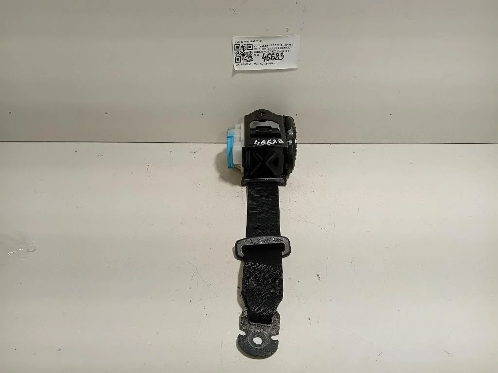 Cintura DI Sicurezza Sedile POST DX A17686005859C94 Mercedes Classe A W176 2013