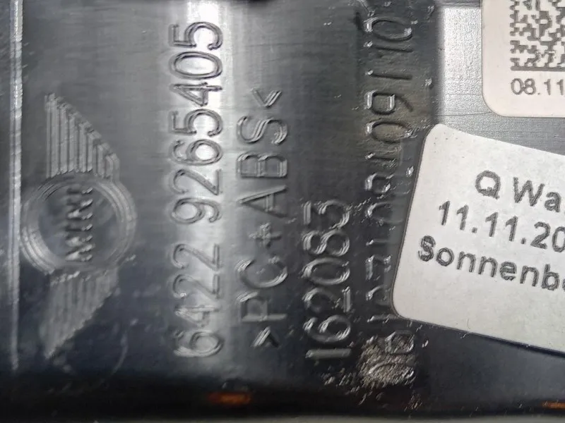 KIT Griglie Condotto ARIA Cruscotto Centrale 6422926540664229265405 Mini MINI Cooper F56 2014