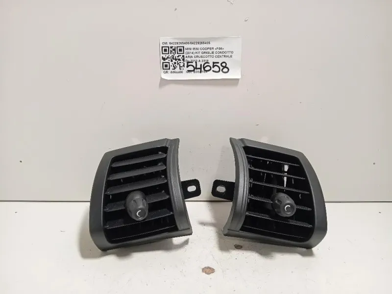 KIT Griglie Condotto ARIA Cruscotto Centrale 6422926540664229265405 Mini MINI Cooper F56 2014