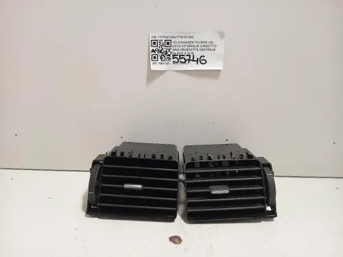 KIT Griglie Condotto ARIA Cruscotto Centrale 1T1819728G1T1819728G Volkswagen Touran III 2010