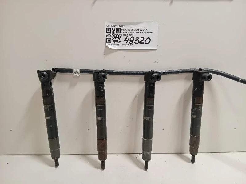 KIT Iniettori A6510702387 Mercedes Classe GLA X156 2014