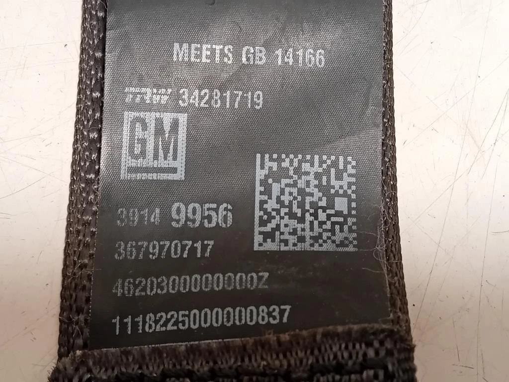 Cintura DI Sicurezza Sedile POST DX 39149956 Opel Astra K 2016