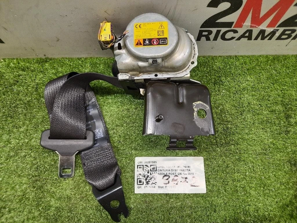 Cintura DI Sicurezza Sedile POST DX 39201585 Opel Astra K 2019
