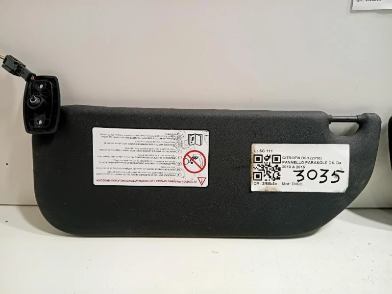 KIT Pannelli Parasole KIT PANNELLI PARASOLE Citroen DS3 2010