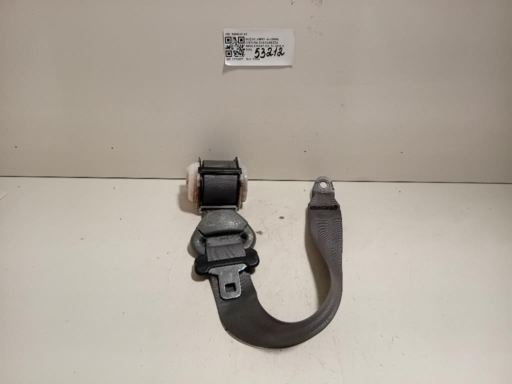 Cintura DI Sicurezza Sedile POST DX 84960-81A0 Suzuki Jimny I 1999