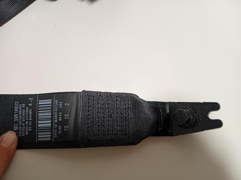 Cintura DI Sicurezza Sedile POST DX P39818822 Volvo XC70 III 2013