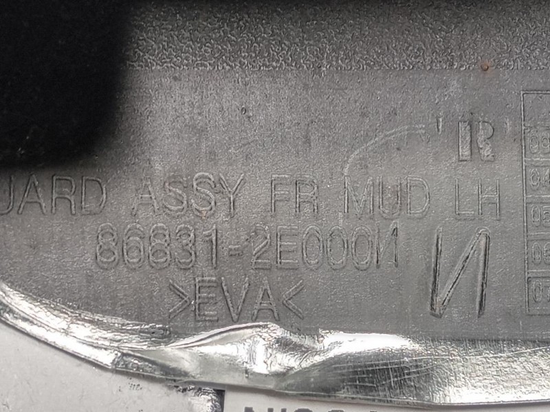 KIT Paraspruzzi Parafango ANT 86831-2E000 Hyundai Tucson I 2005