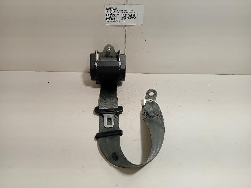 Cintura DI Sicurezza Sedile POST SX 621421000 Audi Q5 8RB 2012
