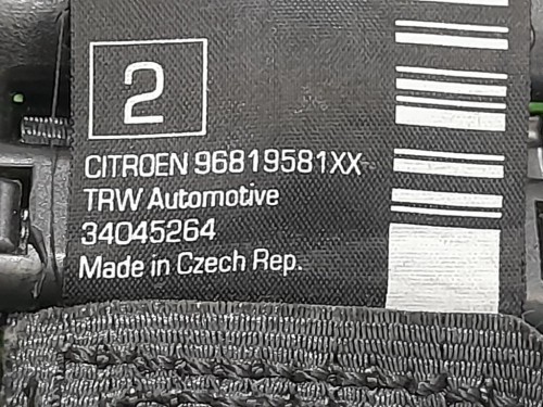 Cintura DI Sicurezza Sedile POST SX