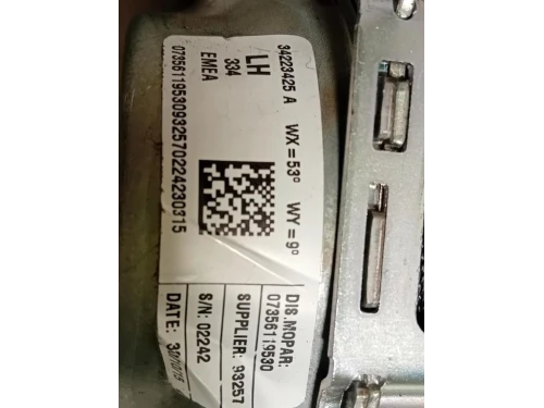 Cintura DI Sicurezza Sedile POST SX 34223425 A Fiat 500X 2015