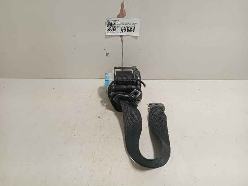 Cintura DI Sicurezza Sedile POST SX 307262099228 Mercedes Classe B W246 2012