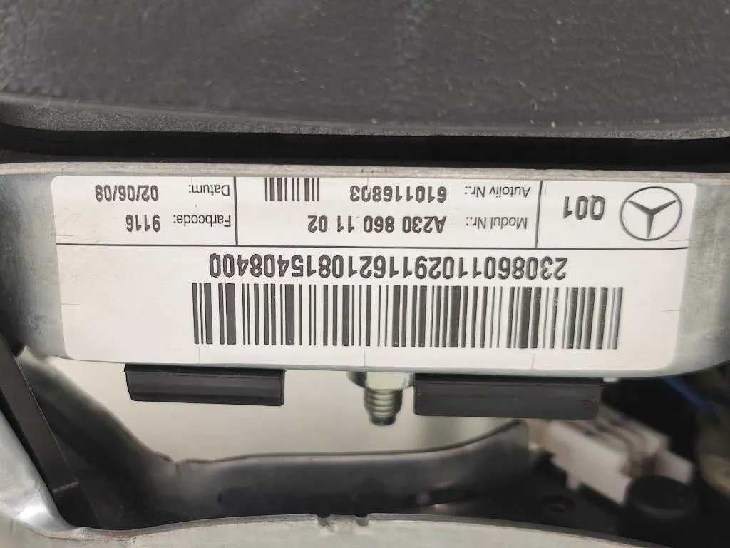 Air-bag Guidatore A2308601102 Mercedes Classe SLK R171 2004